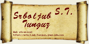 Srboljub Tunguz vizit kartica